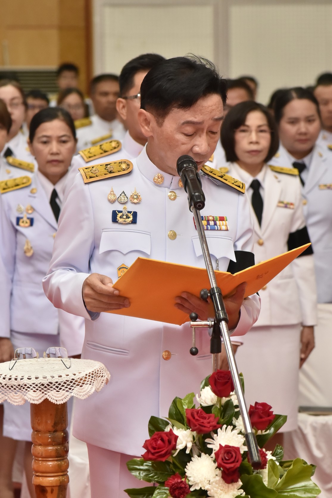 title - ส.ป.ก.ยโสธร ร่วมงานรัฐพิธีวันที่ระลึกคล้ายวันสวรรคต “พระบาทสมเด็จพระปรเมนทรมหาอานันทมหิดล พระอัฐมรามาธิบดินทร”